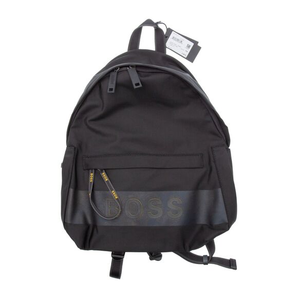 Boss Hugo Men Magnified-b Backpack Black 420002 - Picture 1 of 2